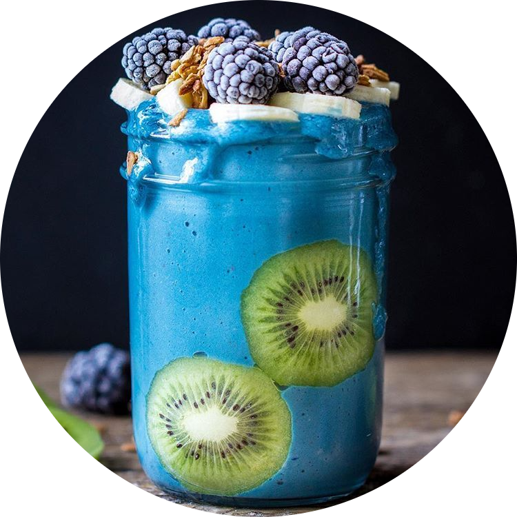 Blue Tropical Smoothie