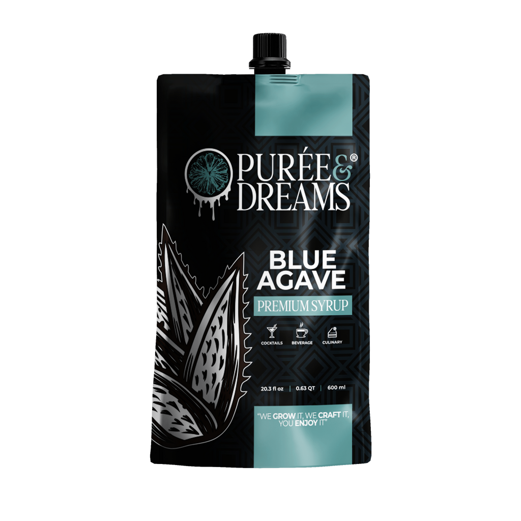 Blue Agave Infused Syrup – Pure & Earthy Natural Sweetener – Puree