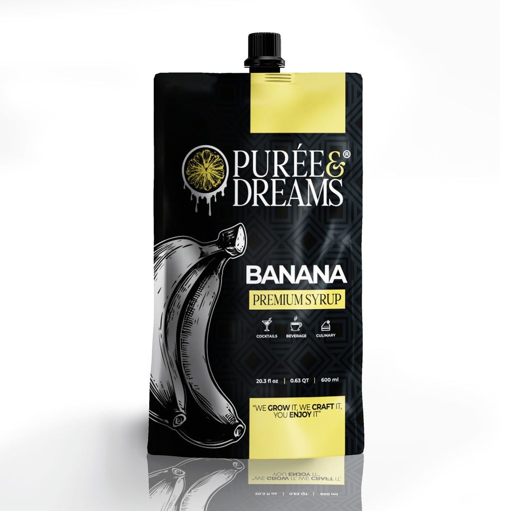 Banana Infused Syrup – Creamy & Rich Pastry & Beverage Base