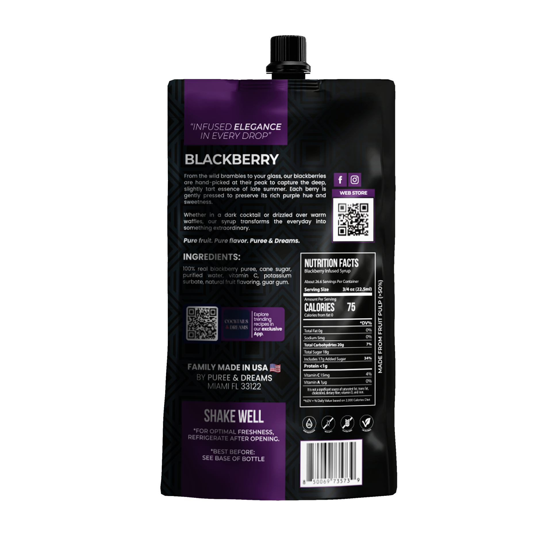 Blackberry Infused Syrup – Deep & Tart Mixology Essential