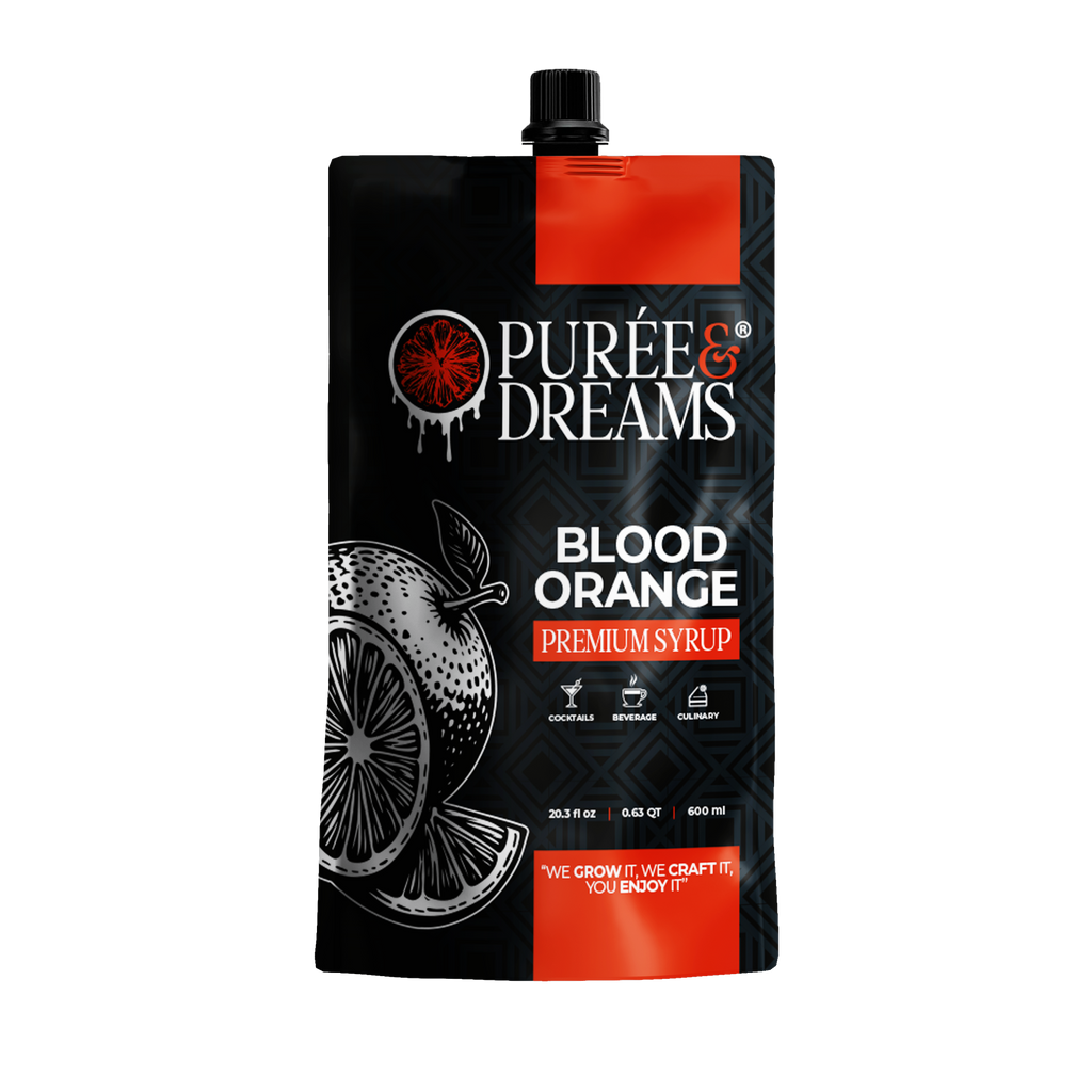 Blood Orange Puree Infused Syrup – Crimson Citrus Luxury