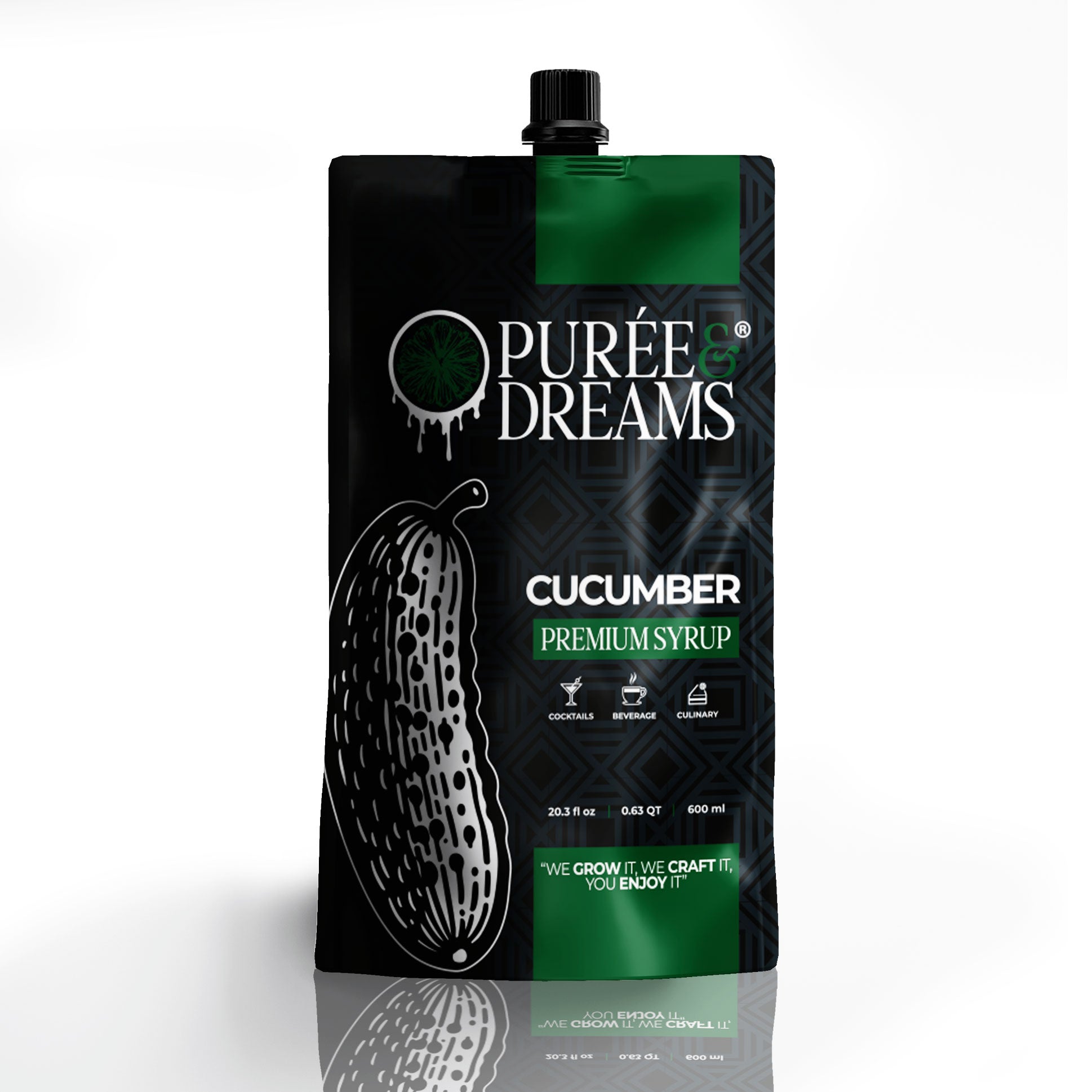 Cucumber Infused Syrup – Crisp & Refreshing Botanical Mixer