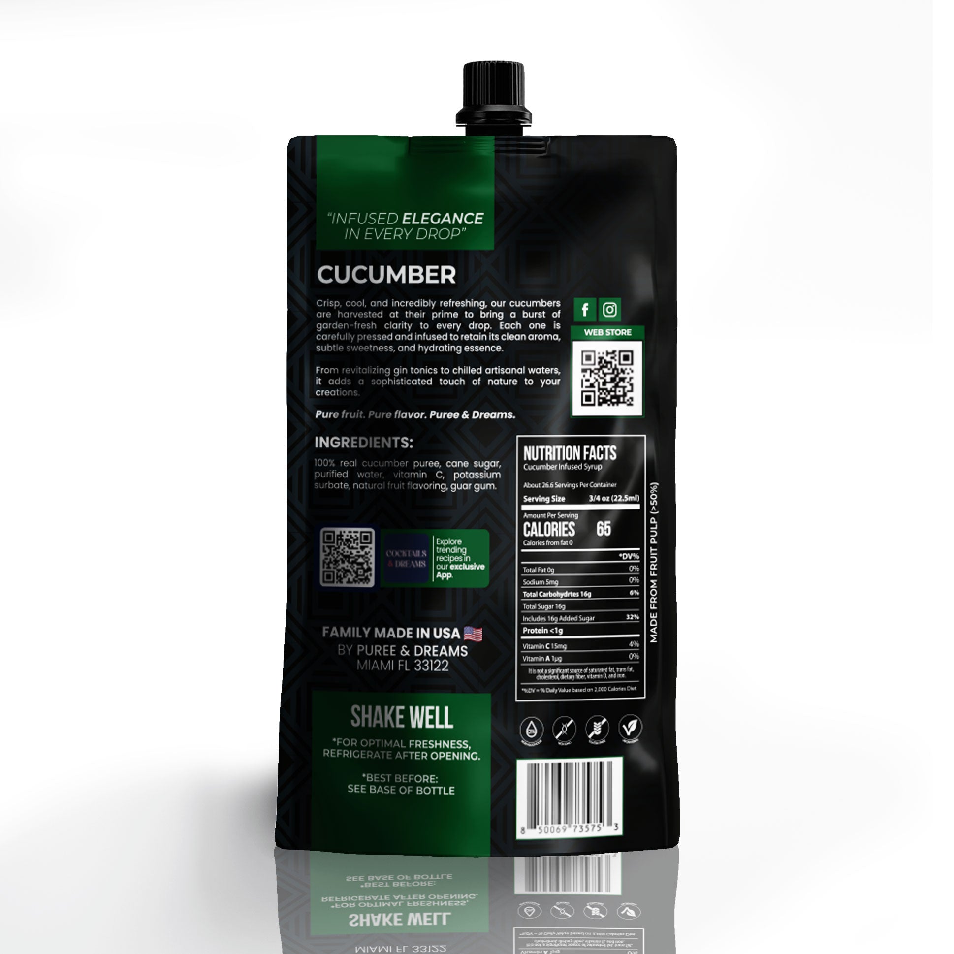 Cucumber Infused Syrup – Crisp & Refreshing Botanical Mixer