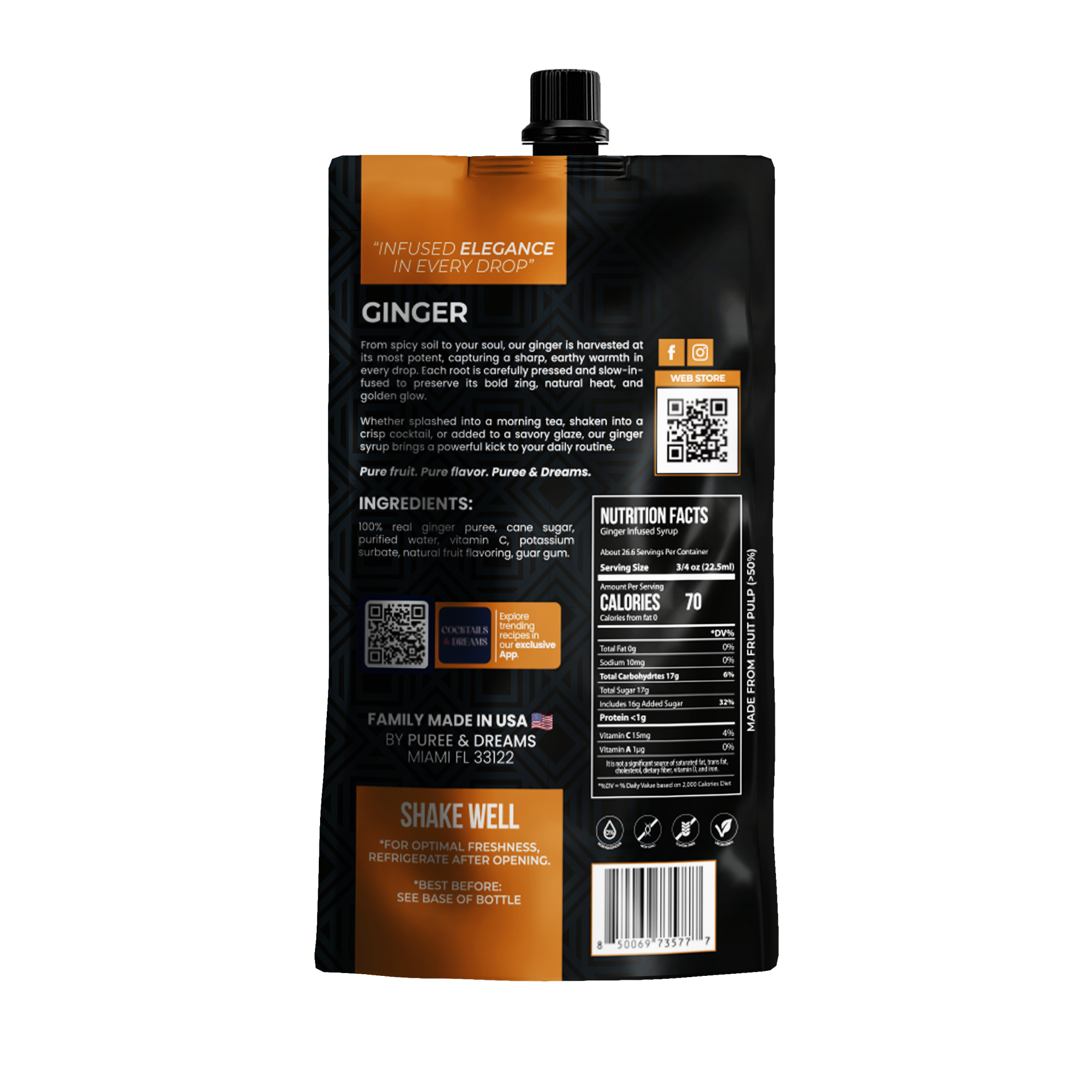 Ginger Infused Syrup – Sharp & Fiery Mixology Enhancer