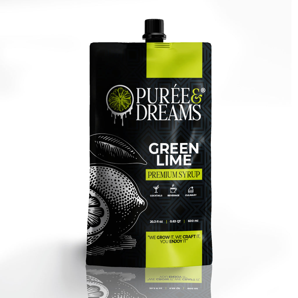 Green Lime Puree Infused Syrup – Essential Bar Base