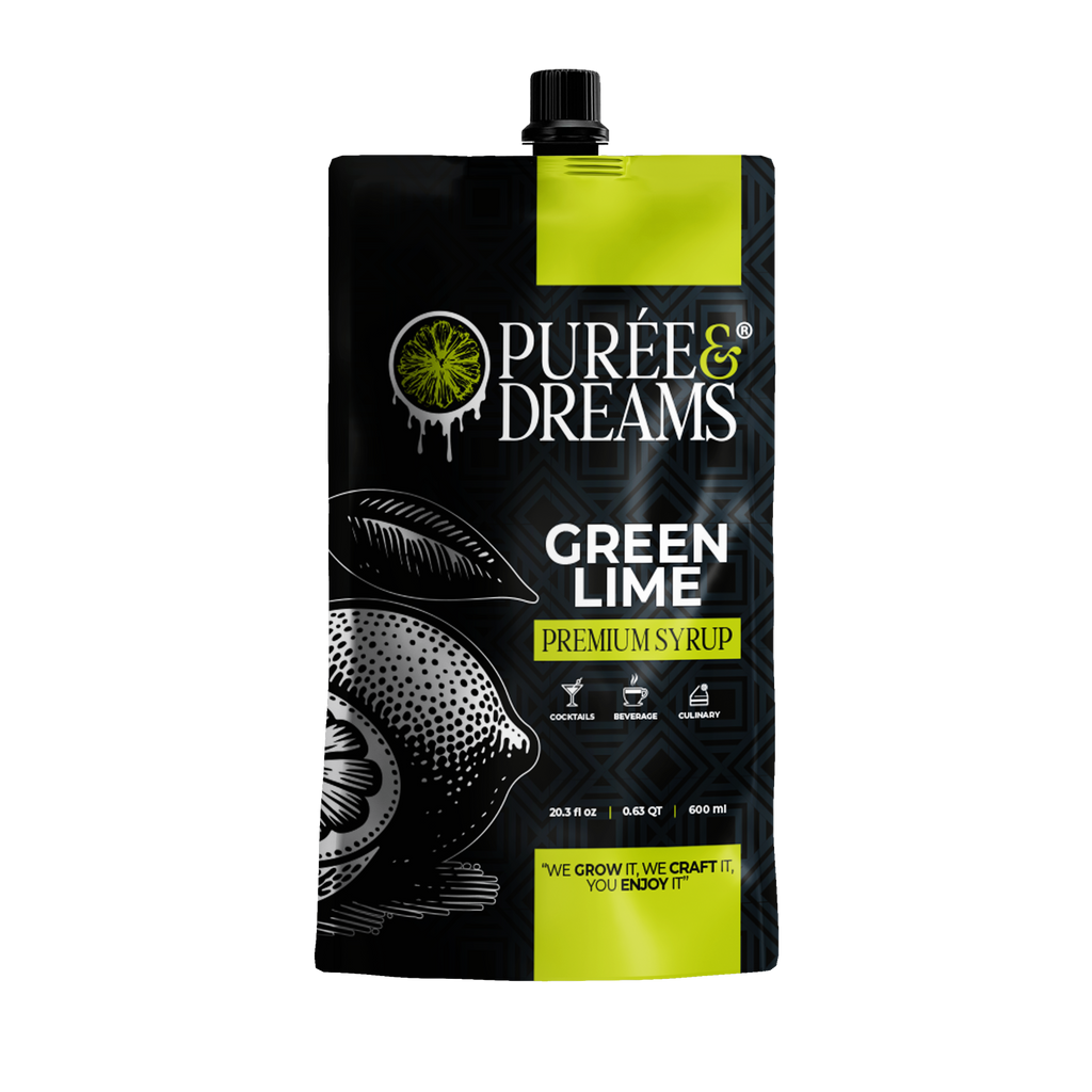 Green Lime Puree Infused Syrup – Essential Bar Base