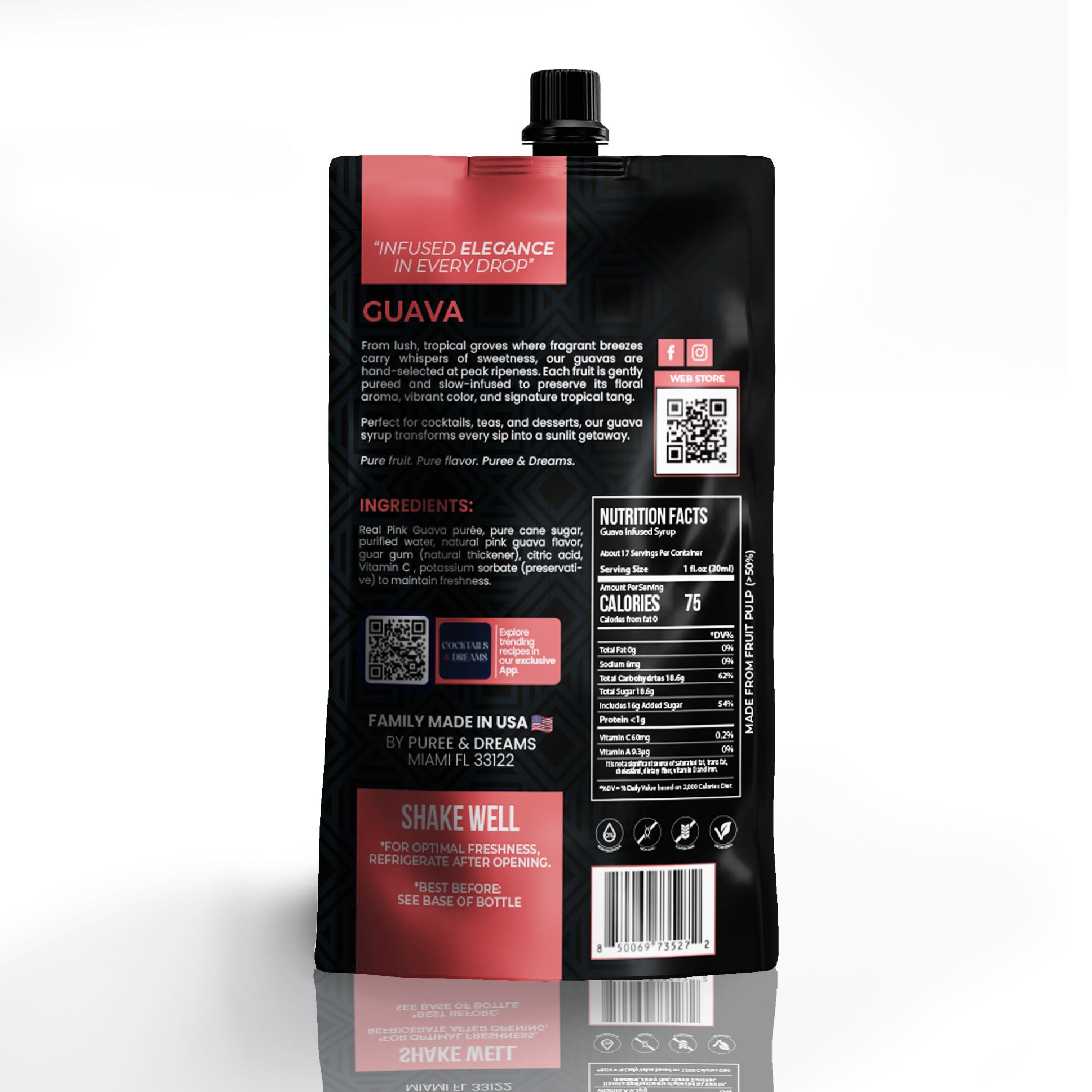 Guava Infused Premium Syrup