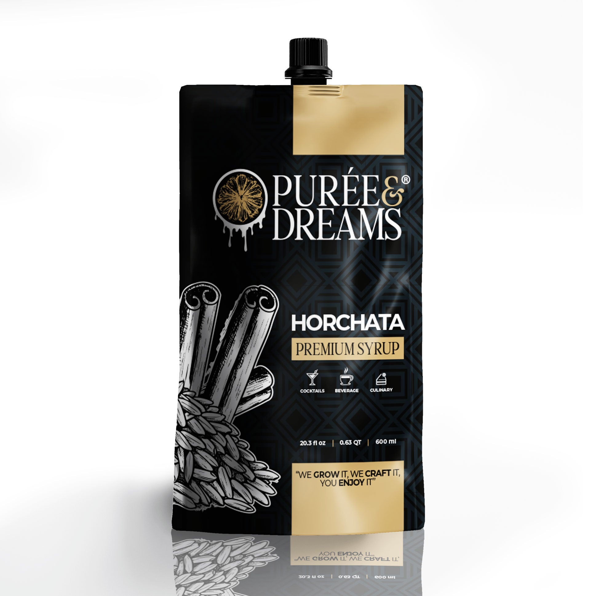 Horchata Premium Infused Syrup for Mixology