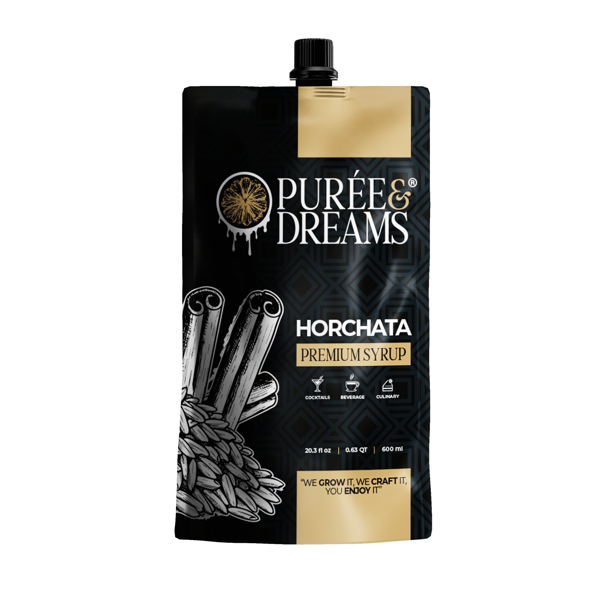 Horchata Premium Infused Syrup for Mixology