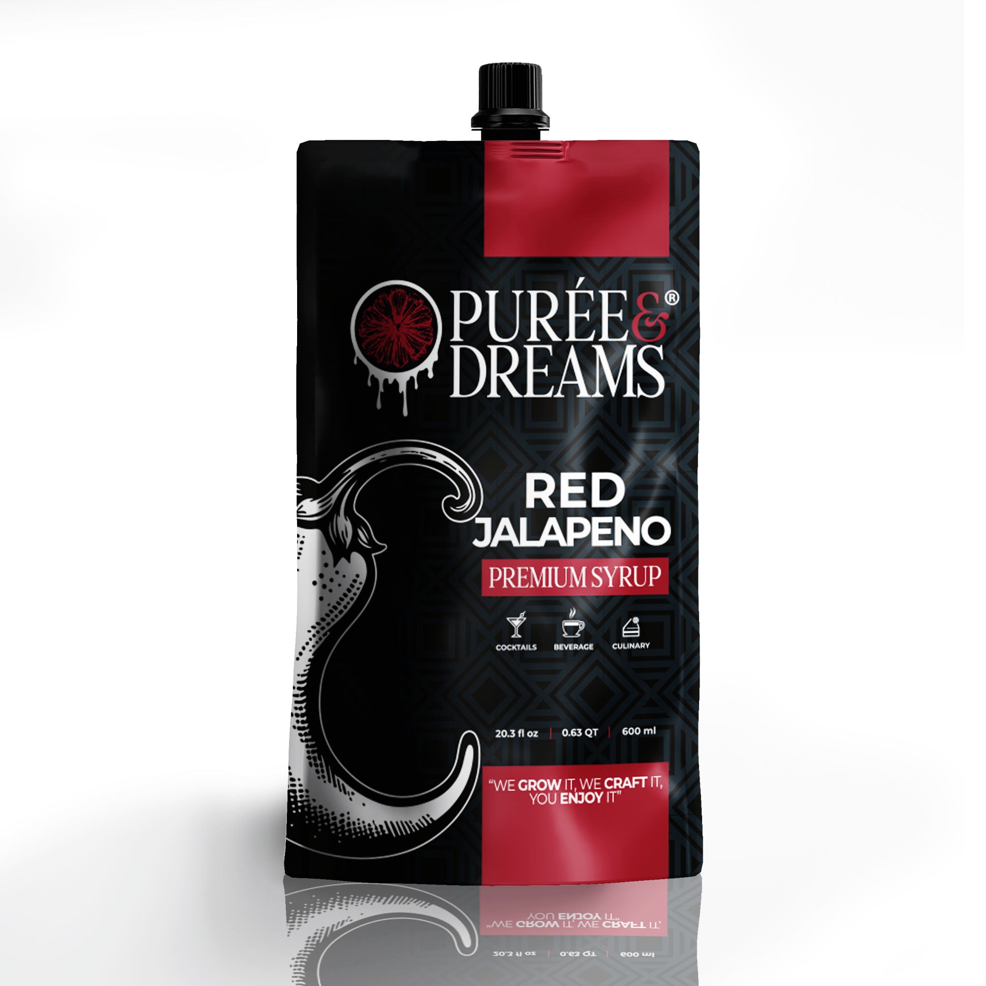 Red Jalapeño Infused Syrup – Sweet & Smokin' Hot Finish