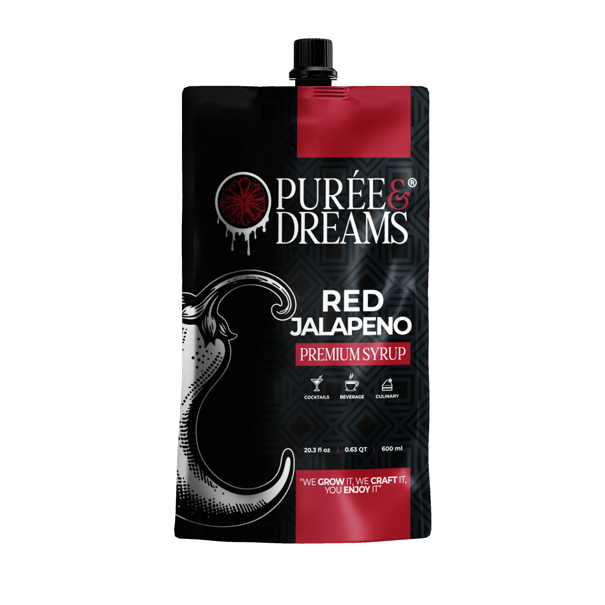Red Jalapeño Infused Syrup – Sweet & Smokin' Hot Finish