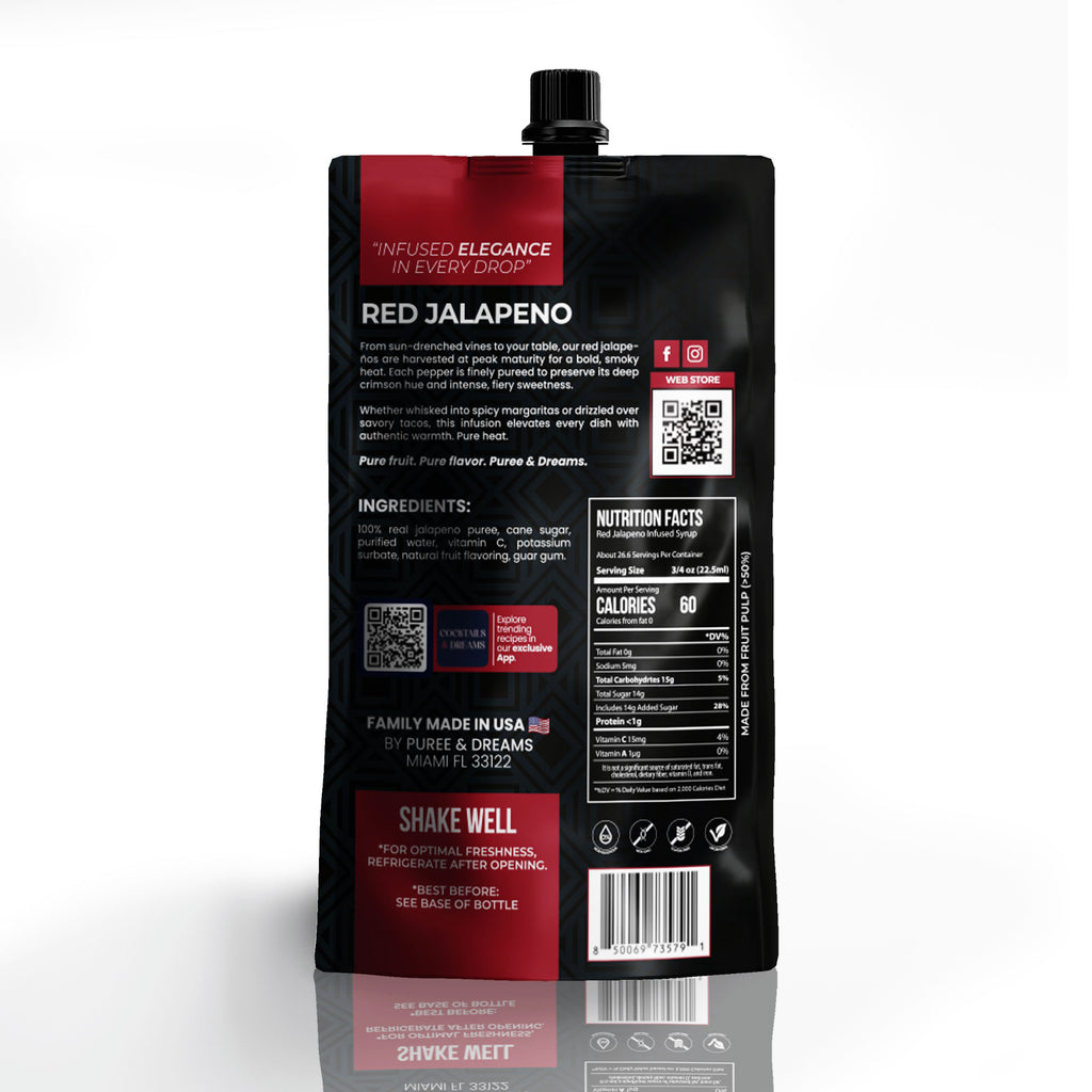 Red Jalapeño Infused Syrup – Sweet & Smokin' Hot Finish