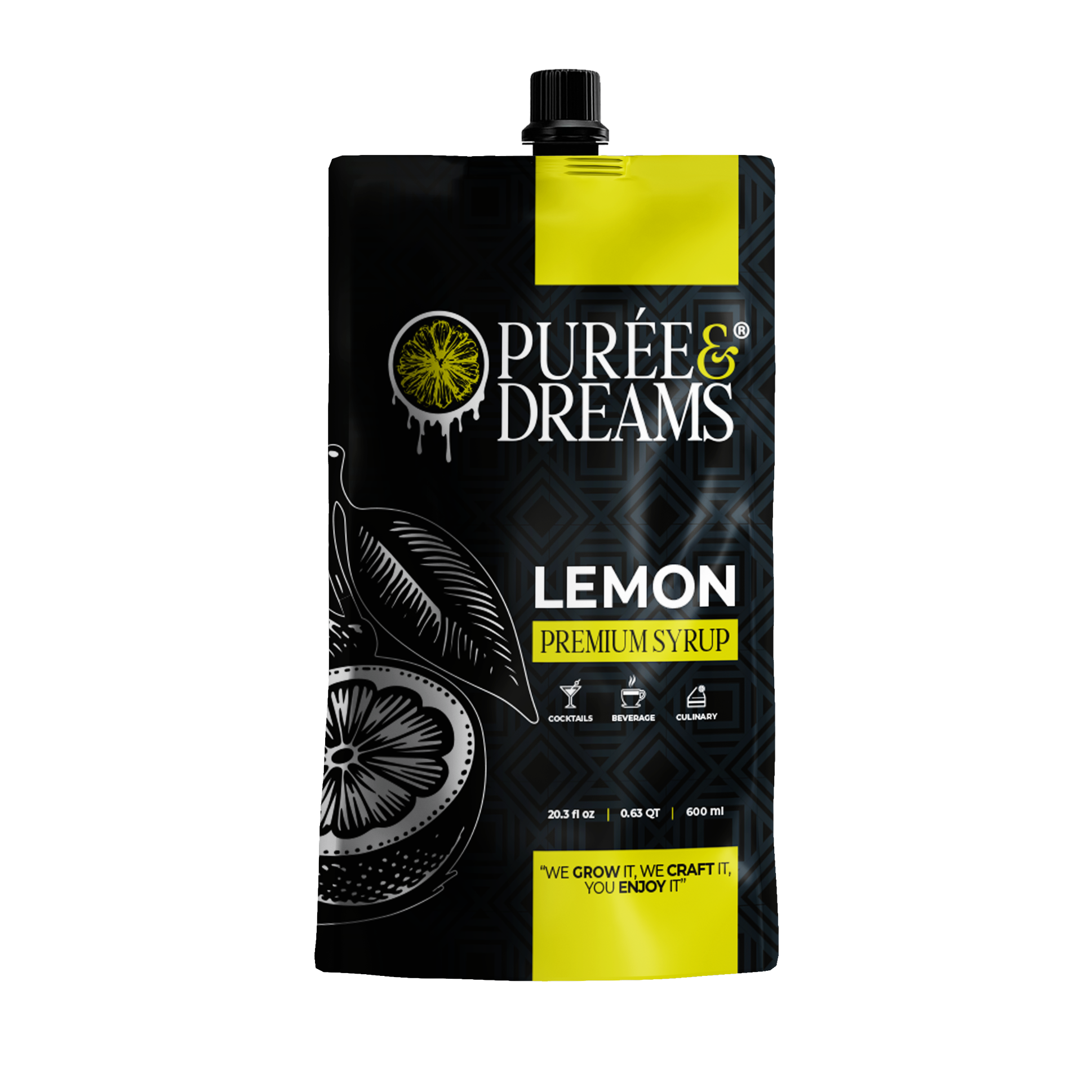 Lemon Puree Infused Syrup – Versatile Citrus Solution