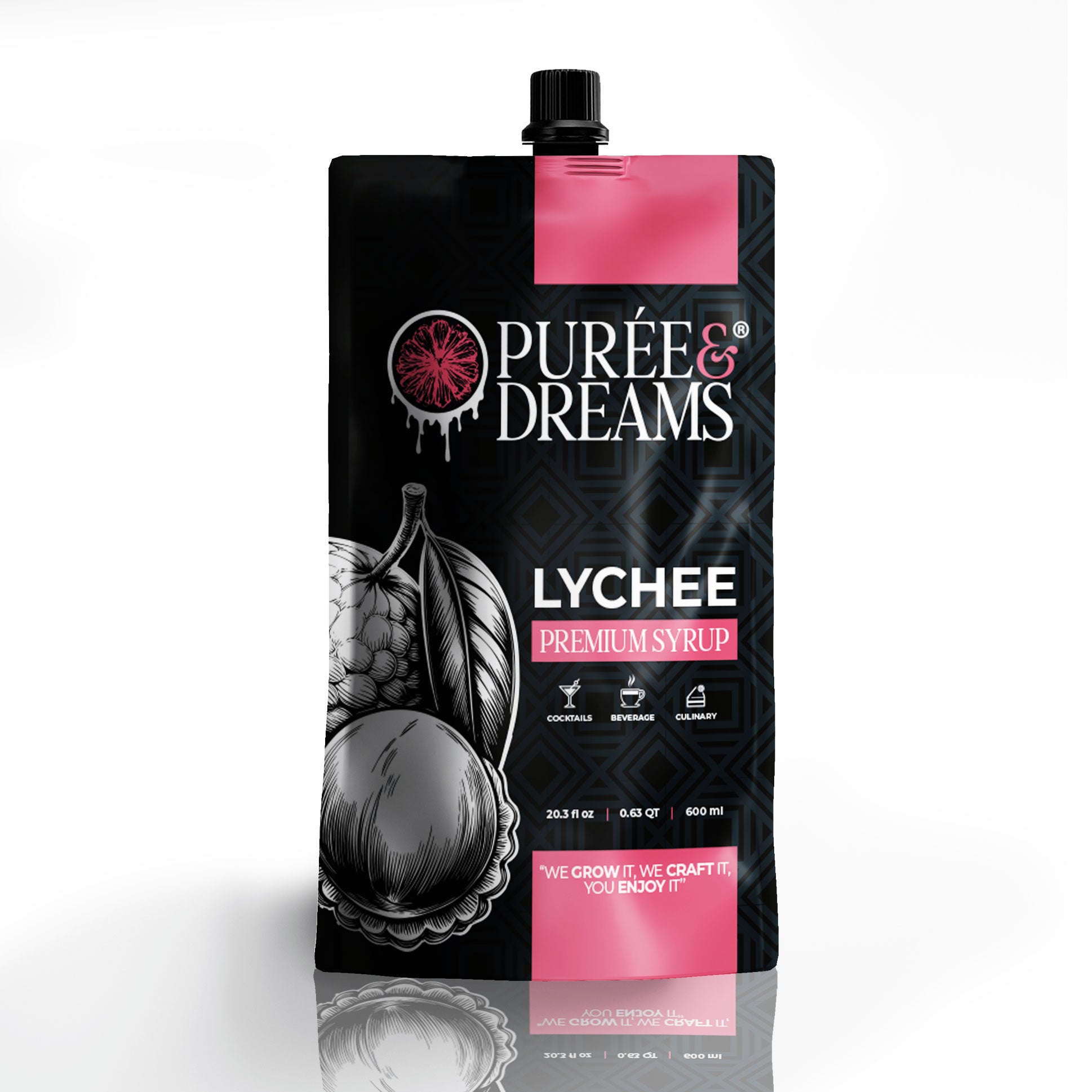 Exotic Lychee Fruit Infused Syrup – Floral Aroma