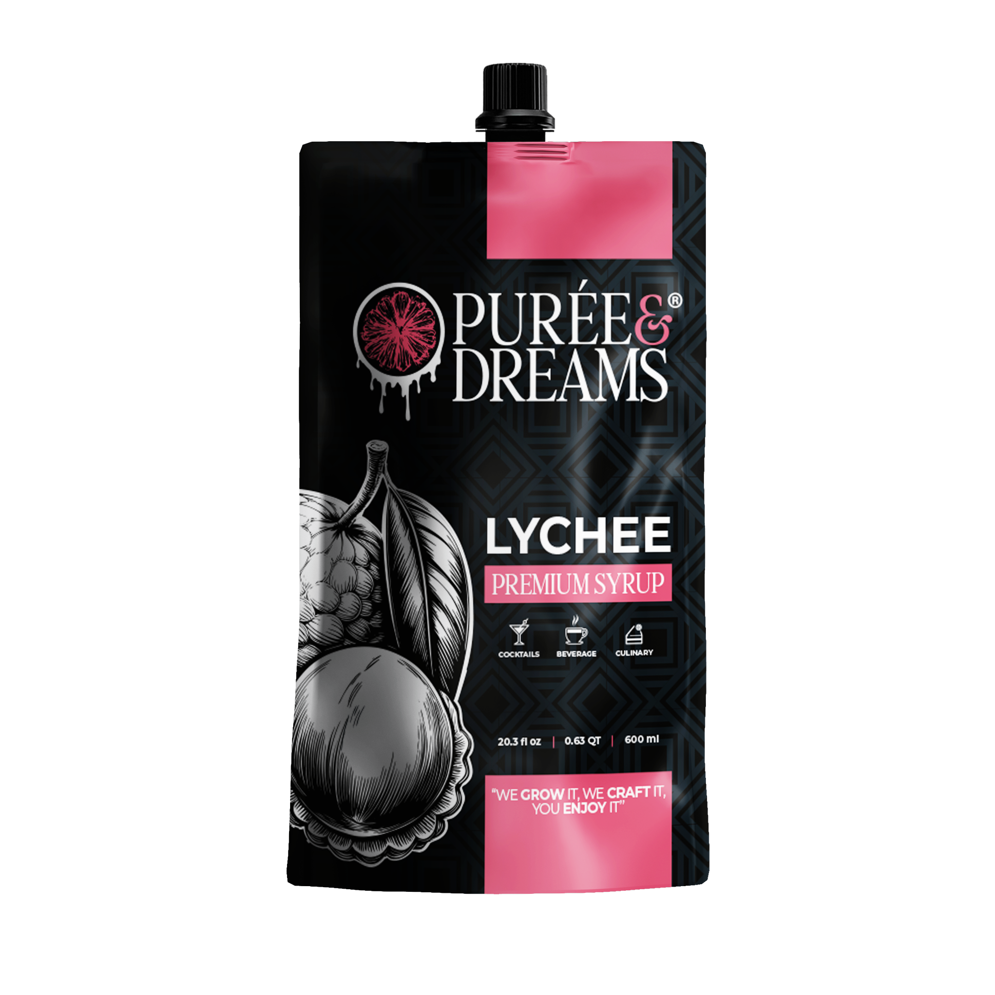 Exotic Lychee Fruit Infused Syrup – Floral Aroma