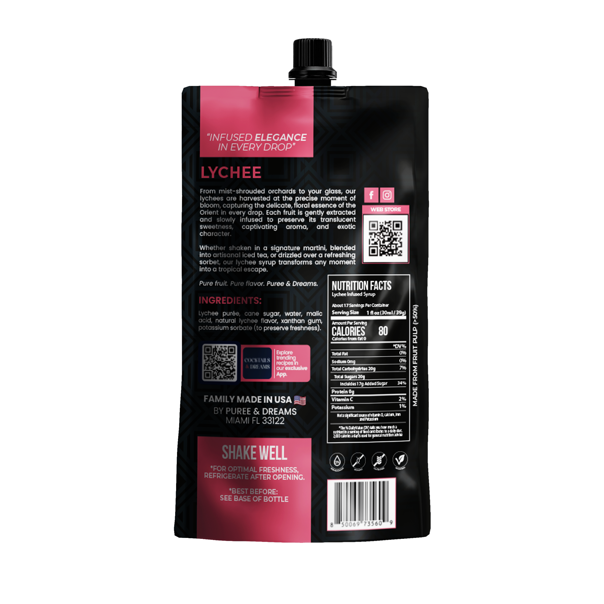 Exotic Lychee Fruit Infused Syrup – Floral Aroma