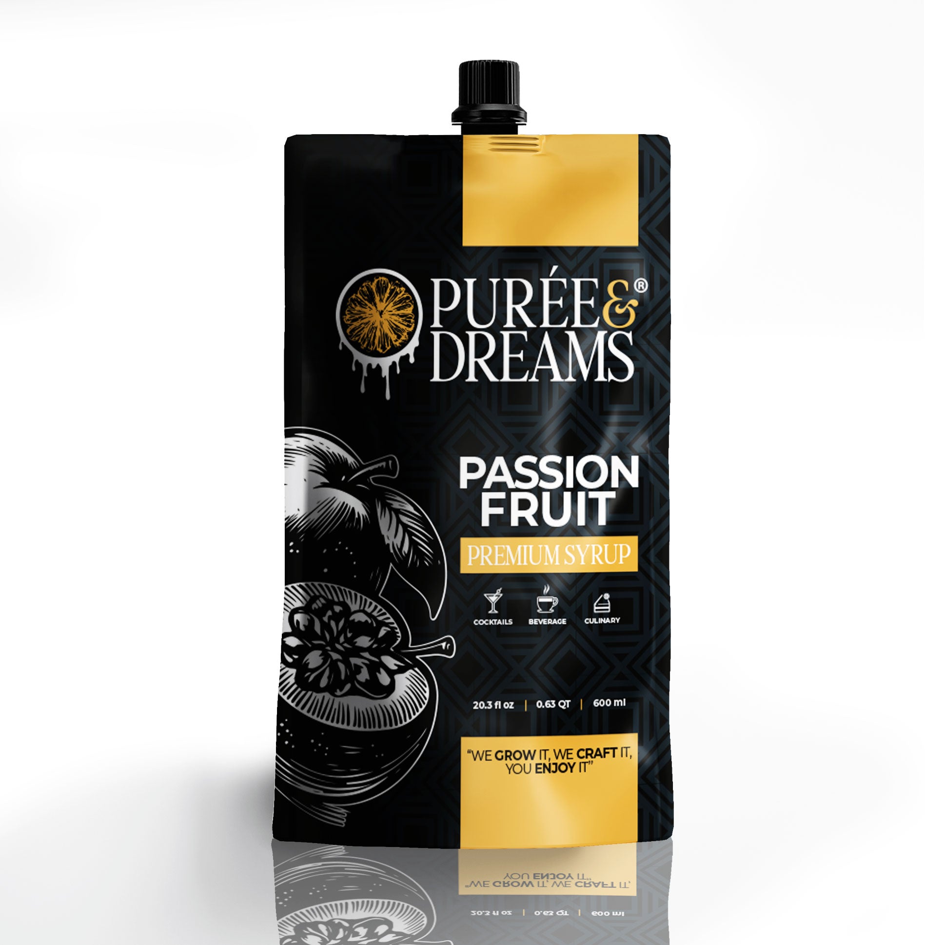 Passion Fruit Infused Premium Syrup – Bold & Exotic Zest