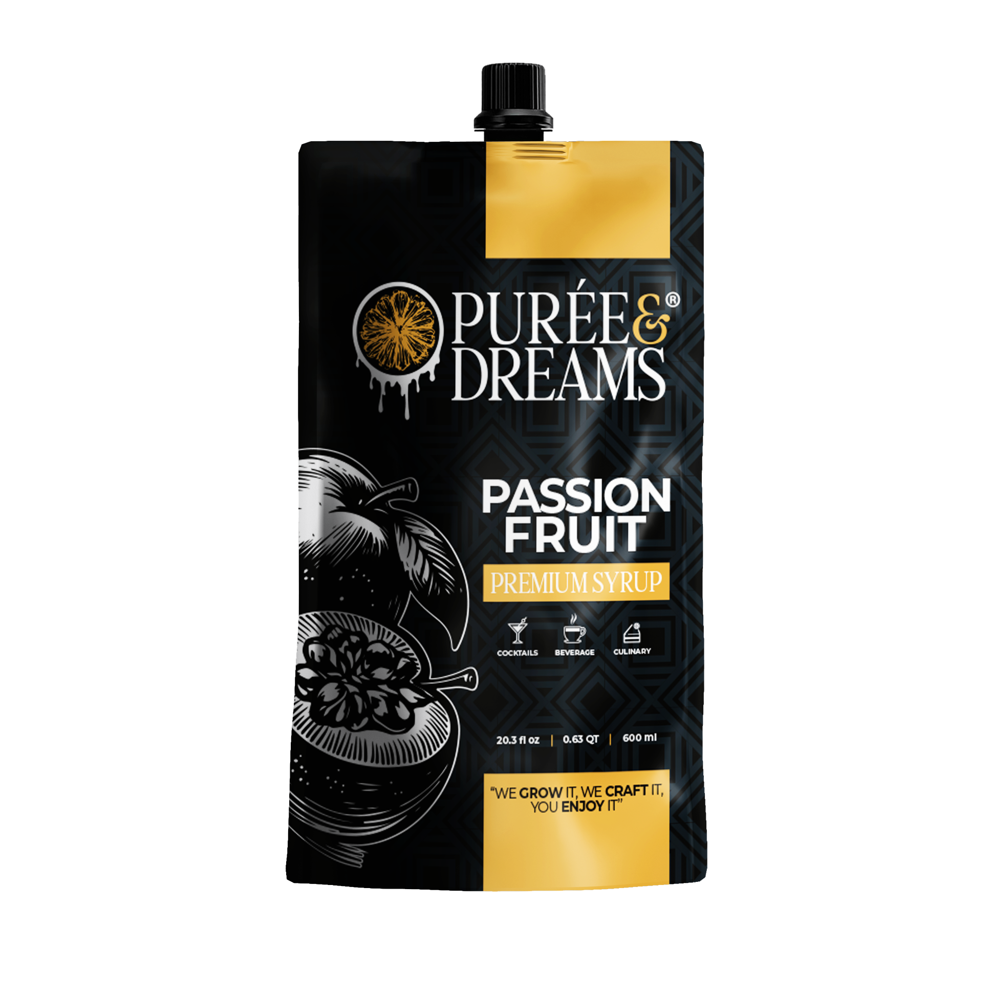 Passion Fruit Infused Premium Syrup – Bold & Exotic Zest