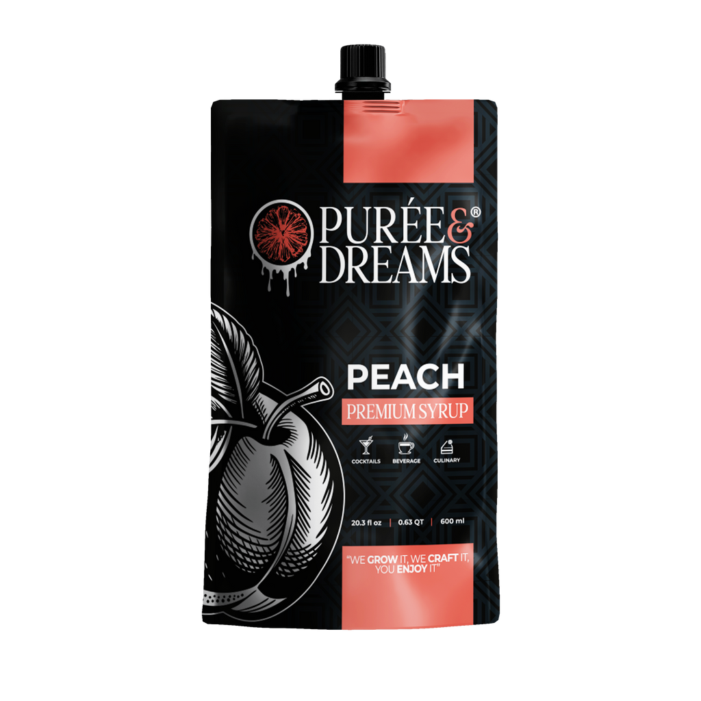 Peach Infused Syrup – Lush & Sun-Ripened Orchard Classic – Puree