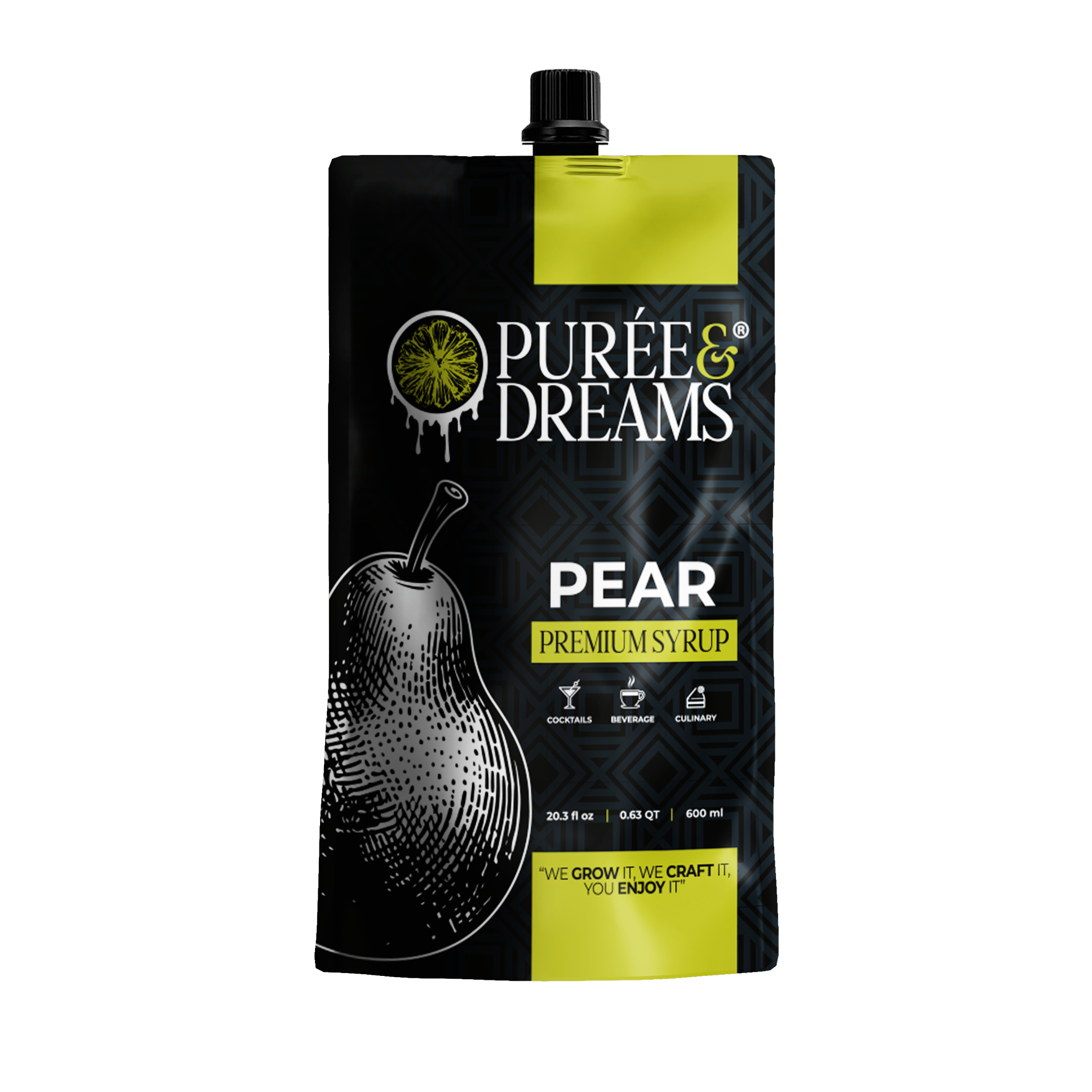 Pear Infused Syrup – Crisp & Velvet-Smooth Flavor Base