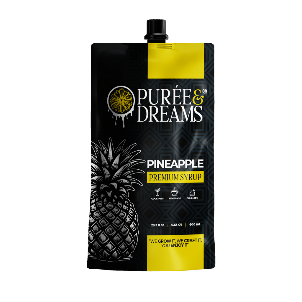 Pineapple Infused Premium Syrup – Juicy & Vibrant Golden Flavor