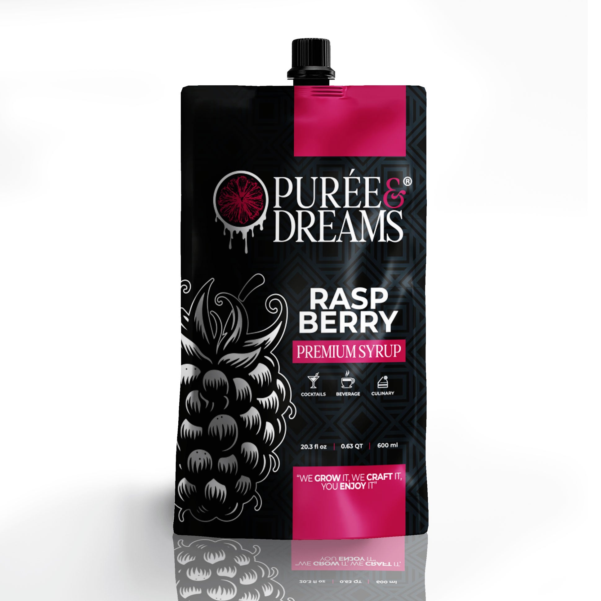 Raspberry Infused Syrup – Bold & Zesty Gourmet Botanical