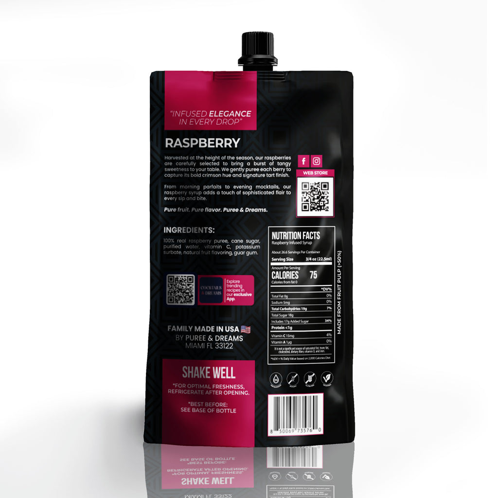 Raspberry Infused Syrup – Bold & Zesty Gourmet Botanical