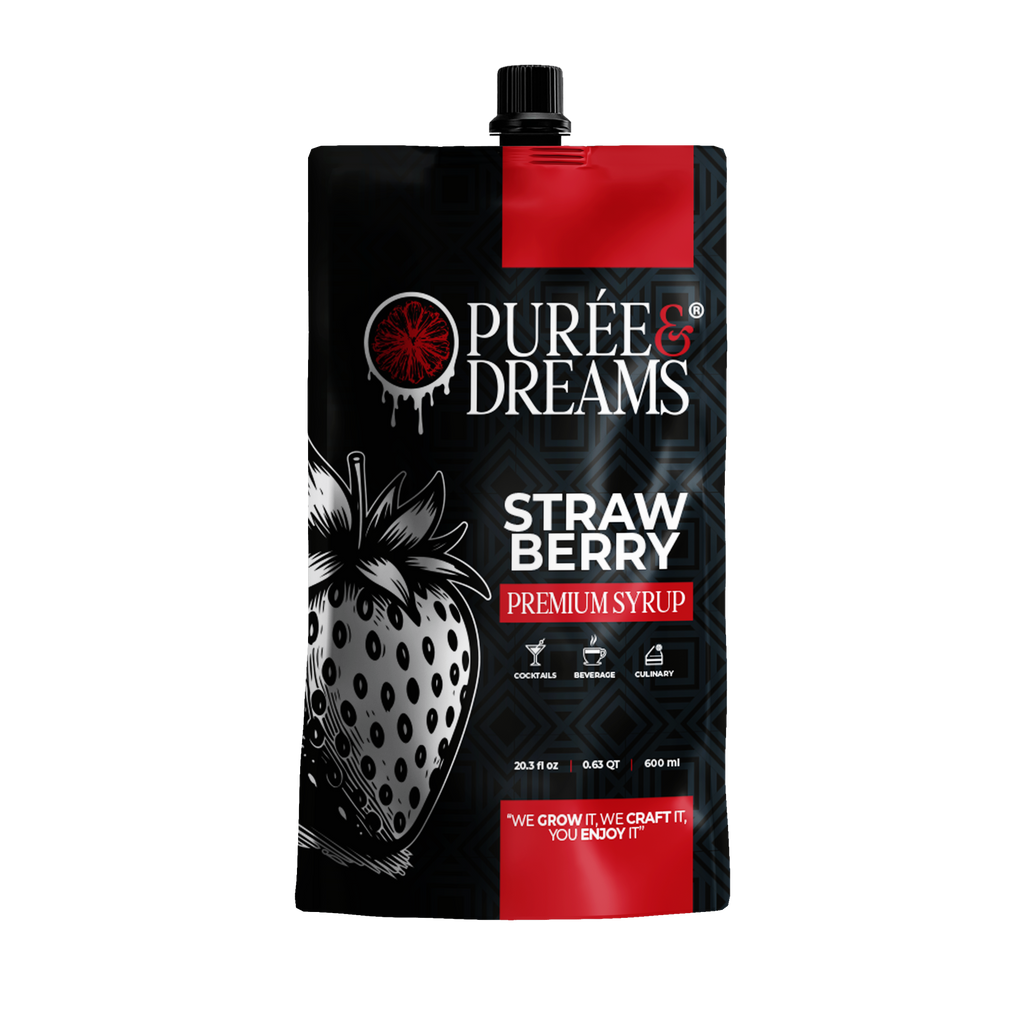 Strawberry Puree Infused Syrup – Classic & Lush Berry Profile