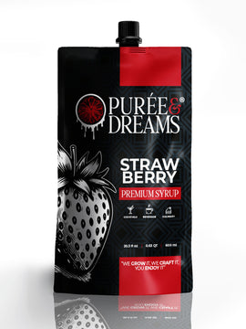 Strawberry Puree Infused Syrup – Classic & Lush Berry Profile