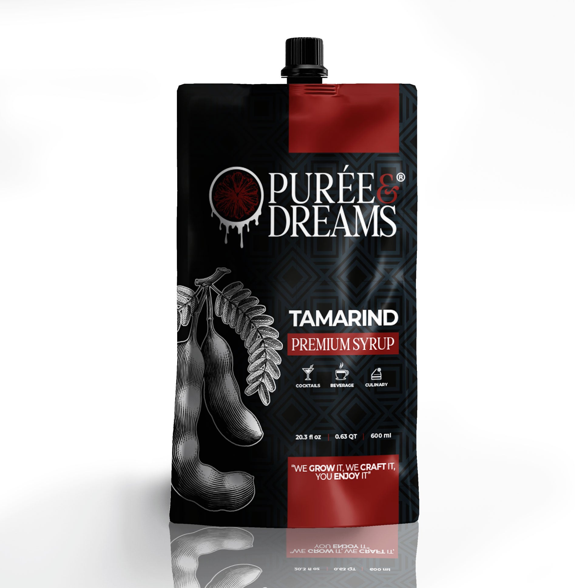 Tamarind Puree Infused Syrup – Zesty & Earthy