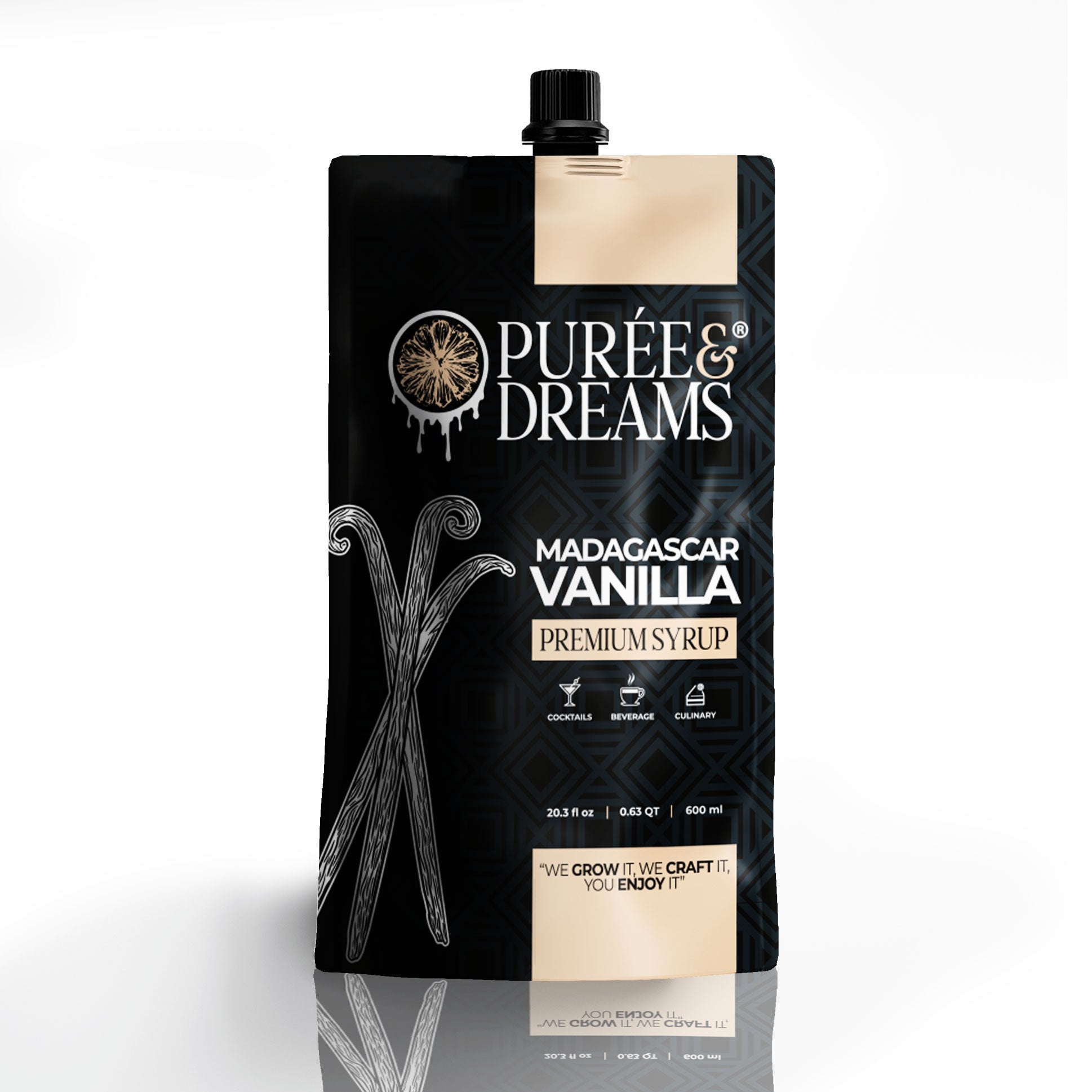 Madagascar Vanilla Infused Syrup – Luxurious & Creamy Gourmet Classic