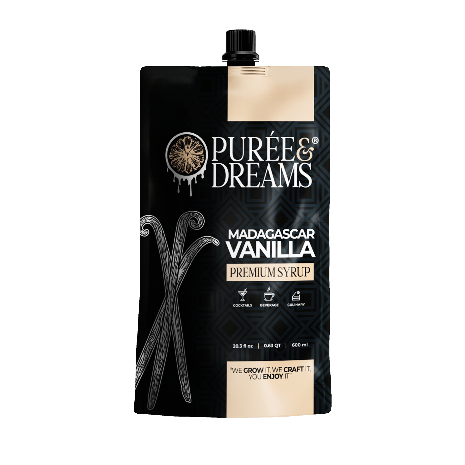 Madagascar Vanilla Infused Syrup – Luxurious & Creamy Gourmet Classic