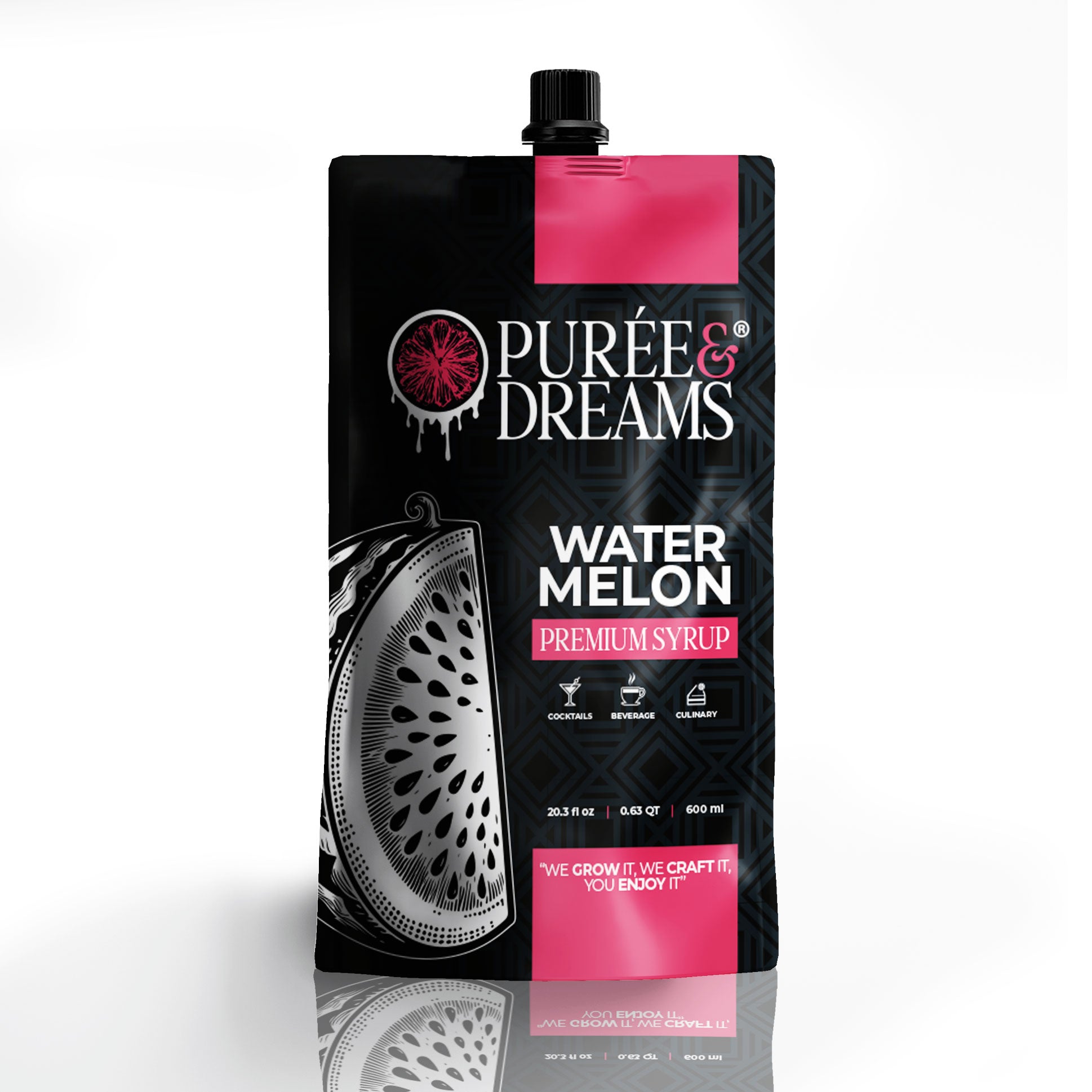 Watermelon Puree Infused Syrup – Summer Queen Cocktail Base