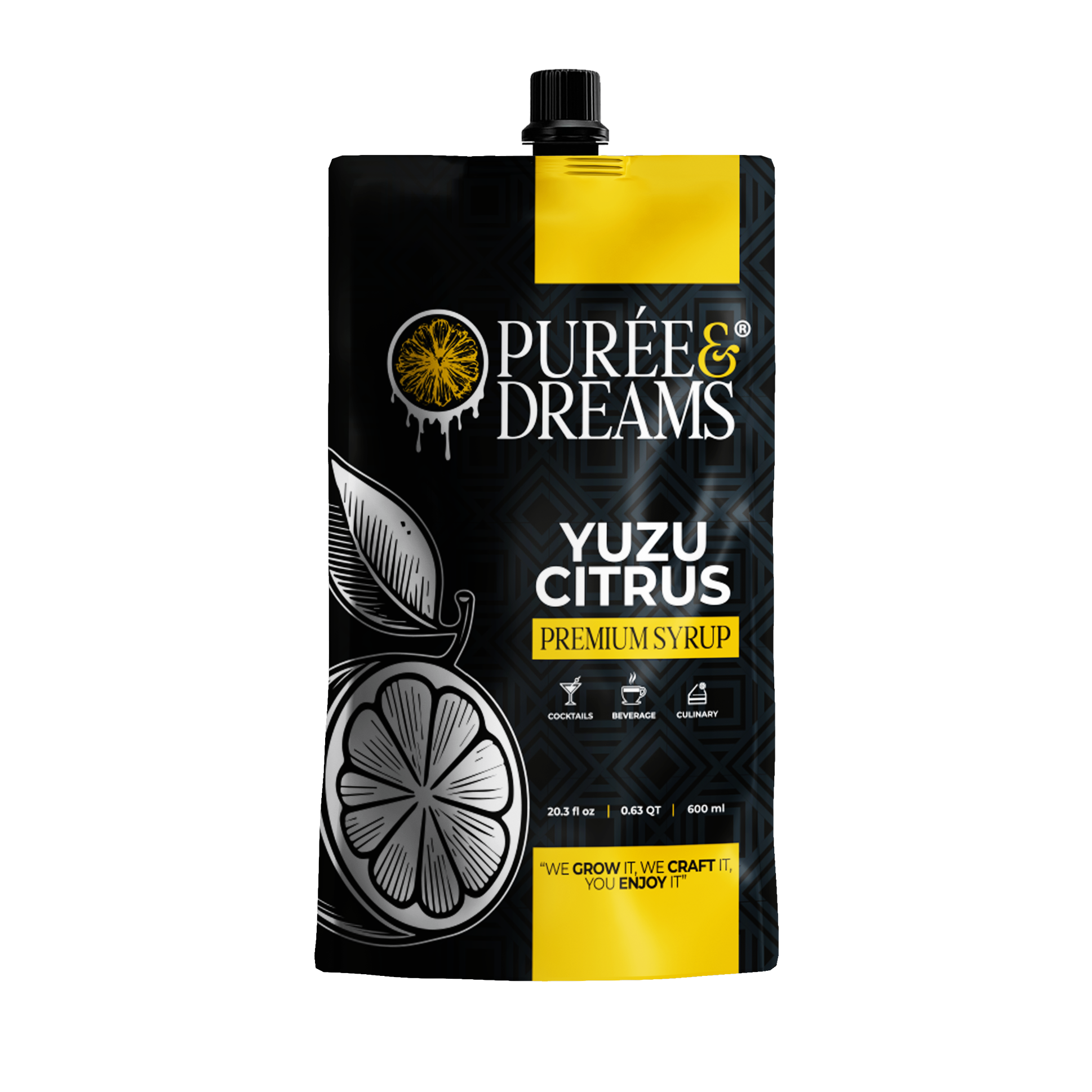 Yuzu Citrus Blend: Yuzu Citrus Blend Infused Syrup – Premium Sharp & Aromatic Citrus